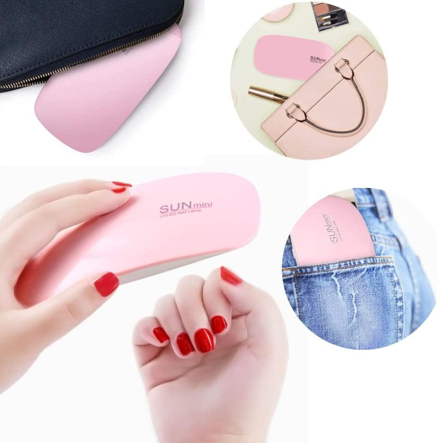 MINI LÁMPARA LED PARA UÑAS PORTÁTIL