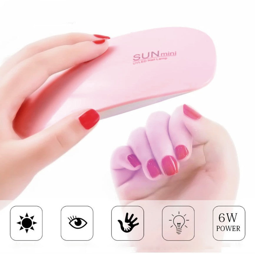 MINI LÁMPARA LED PARA UÑAS PORTÁTIL