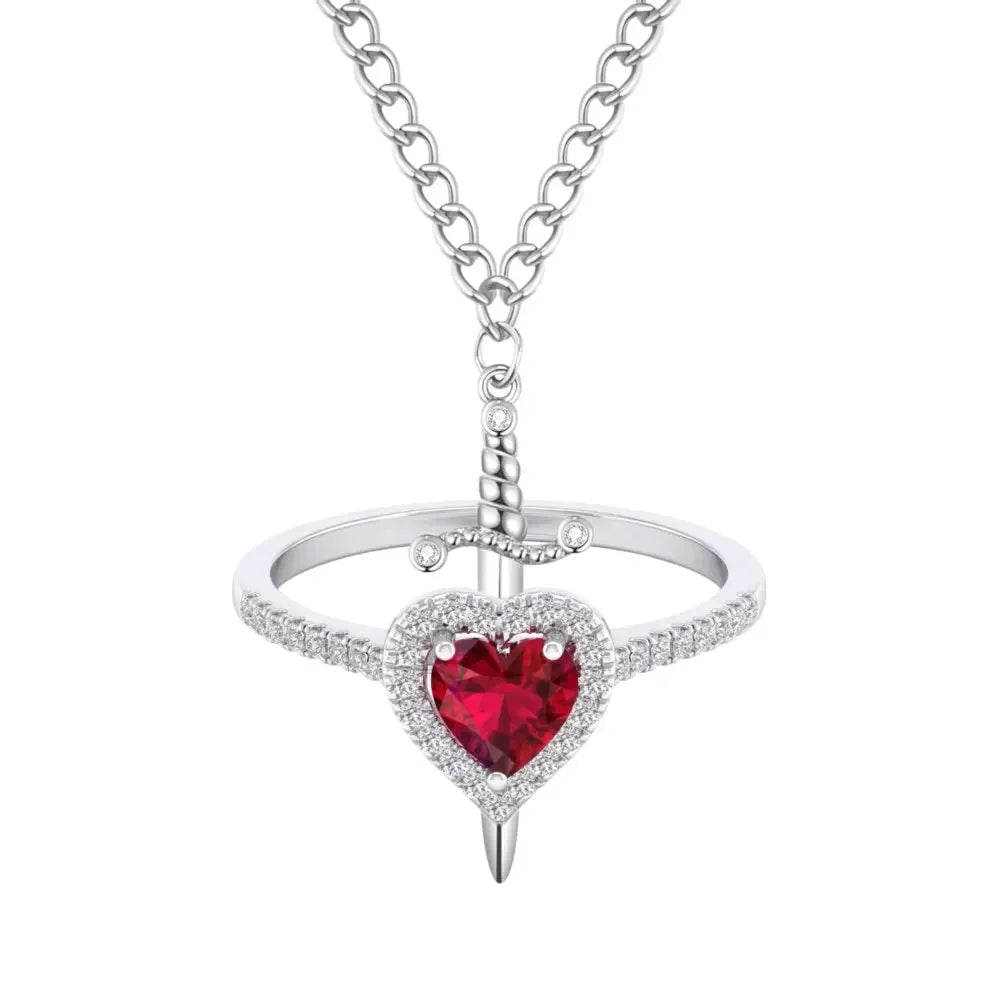 Nuevo Anillo y Pulsera - Corazón y Espada
