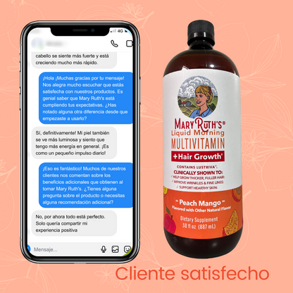 Multivitamínico Líquido para el Crecimiento del Cabello MaryRuth