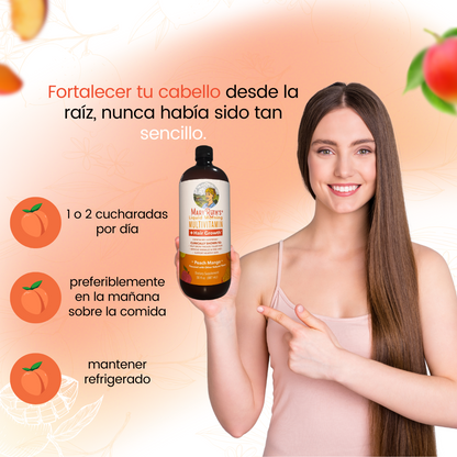 Multivitamínico Líquido para el Crecimiento del Cabello MaryRuth
