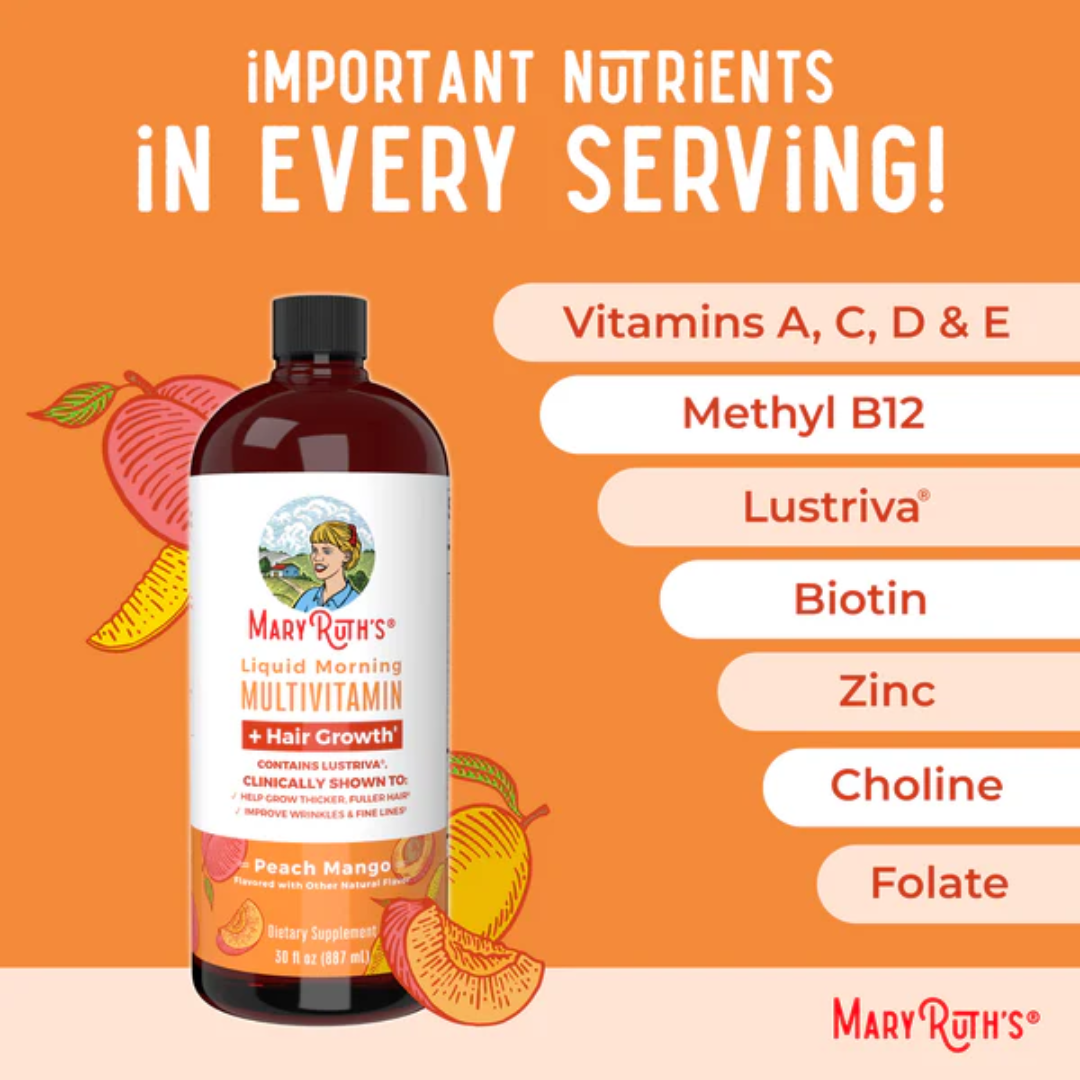 Multivitamínico Líquido para el Crecimiento del Cabello MaryRuth