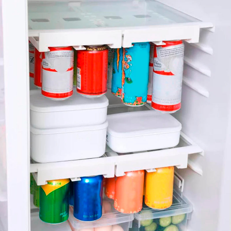 ORGANIZADOR DE BEBIDAS EN LATA PARA NEVERA