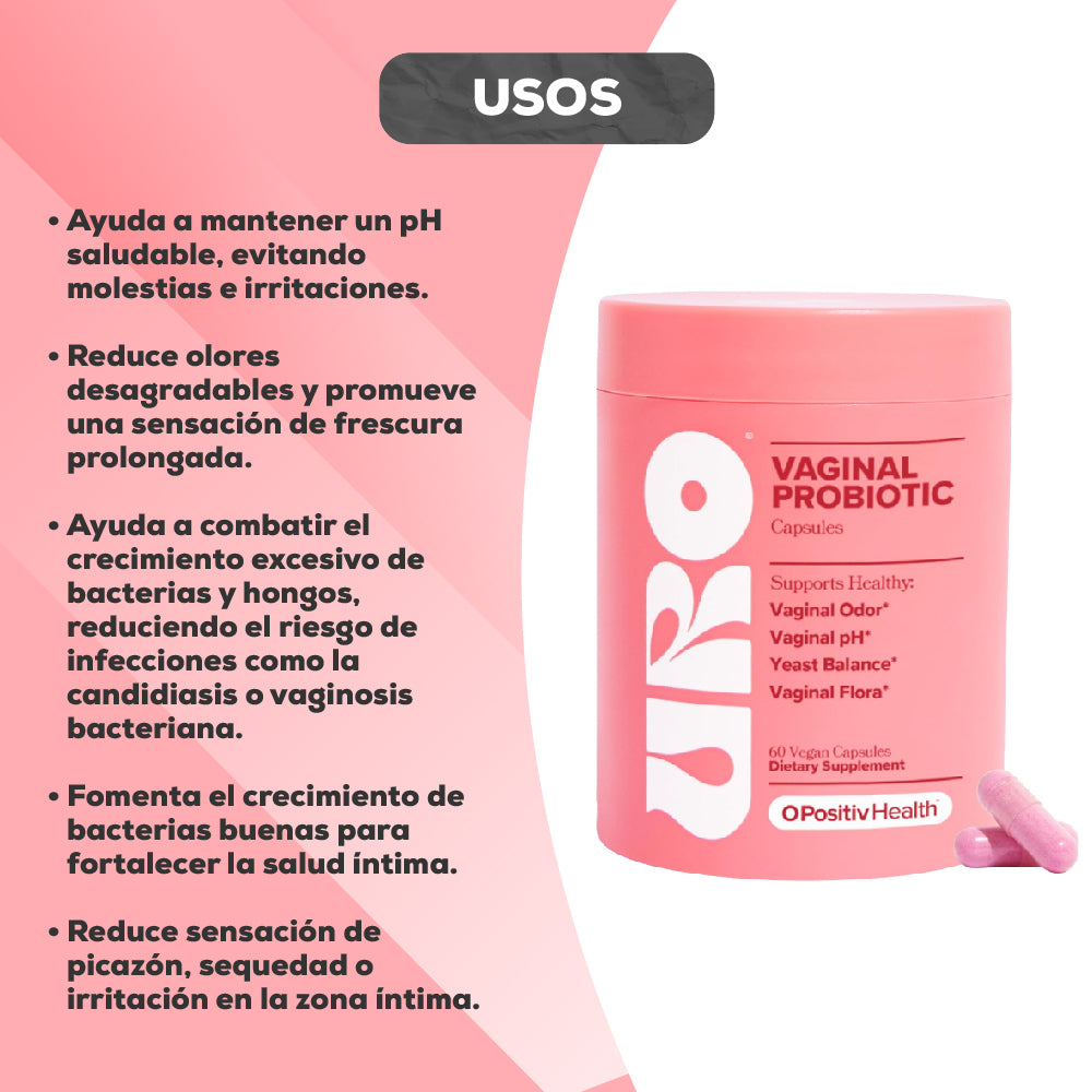 URO PROBIÓTICOS VAGINALES