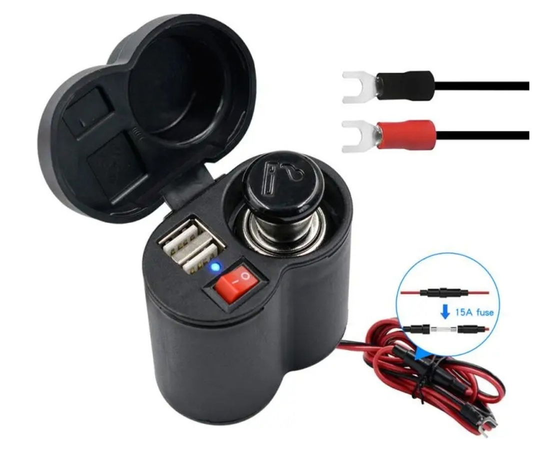 NUEVO CARGADOR PARA MOTO USB