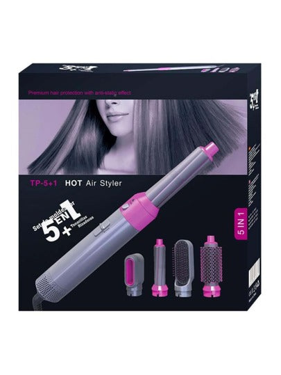 NUEVO SECADOR DE CABELLO STYLE PRO 5 EN 1 + CEPILLO DE BAMBOO
