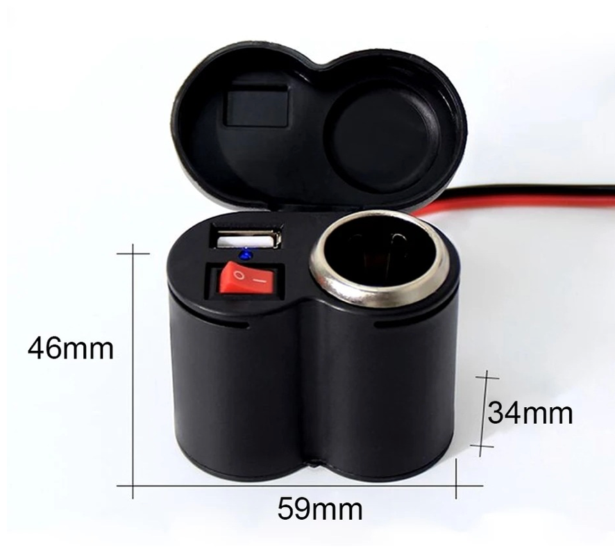 NUEVO CARGADOR PARA MOTO USB