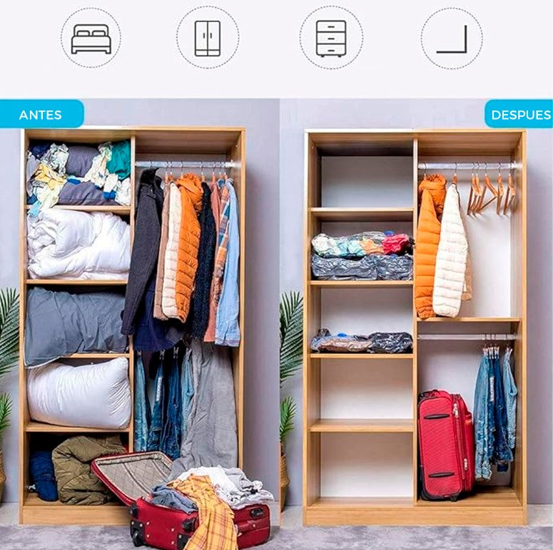 NUEVAS BOLSAS DE ALMACENAMIENTO AL VACÍO PACK
