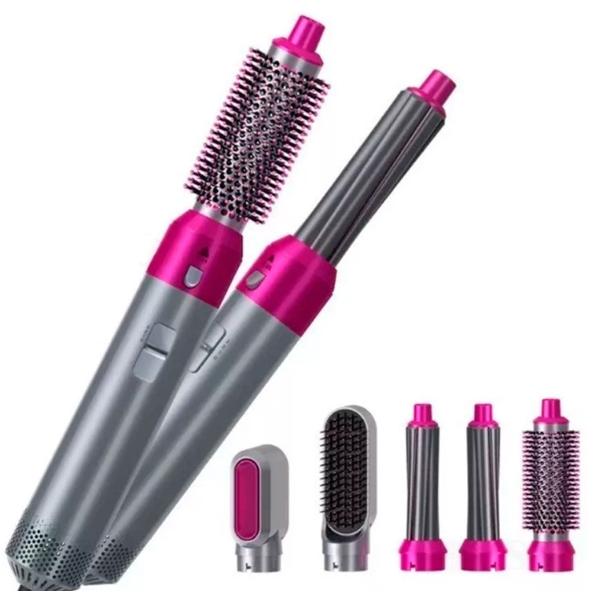 NUEVO SECADOR DE CABELLO STYLE PRO 5 EN 1 + CEPILLO DE BAMBOO